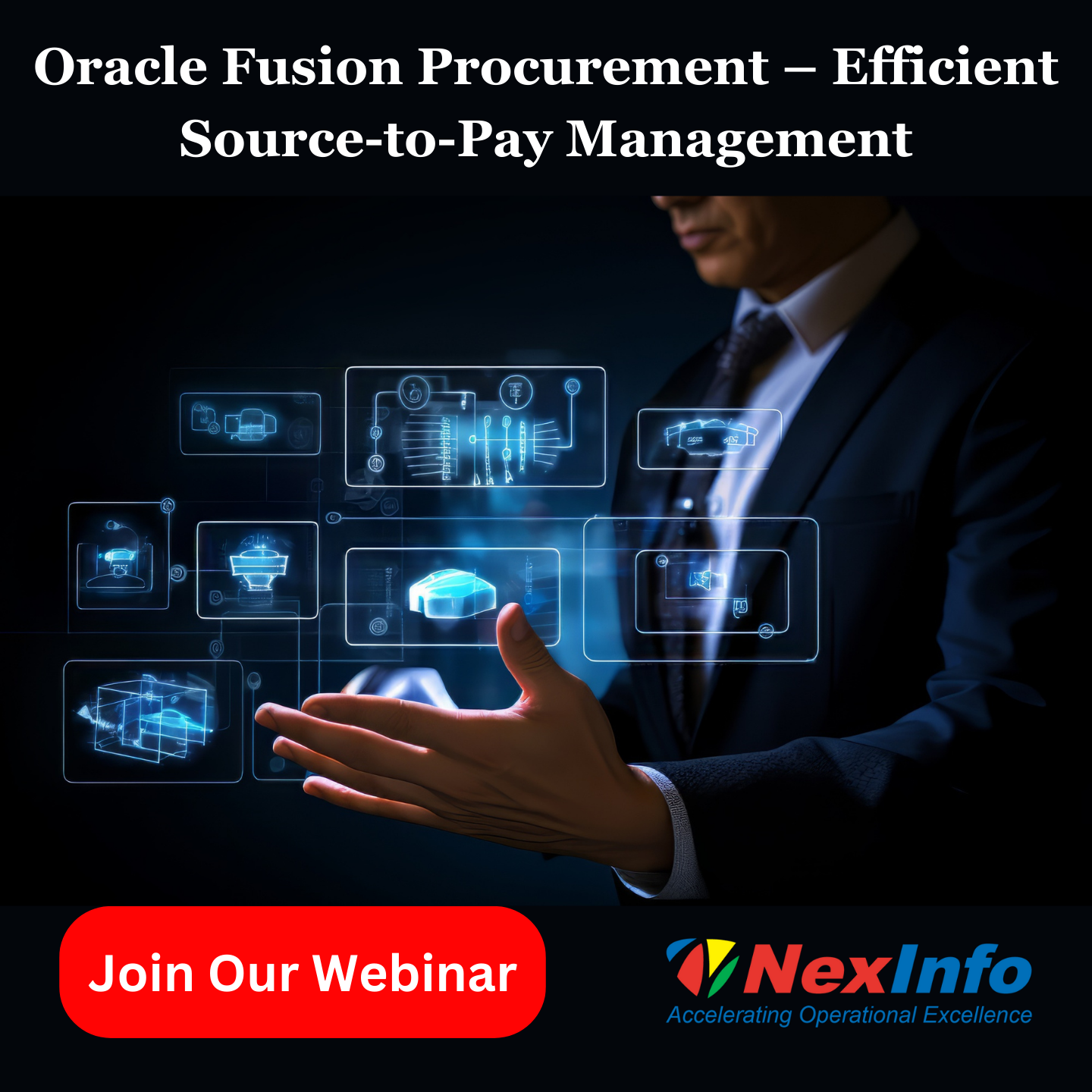 Webinar : Oracle Fusion Procurement – Efficient Source-to-Pay Management