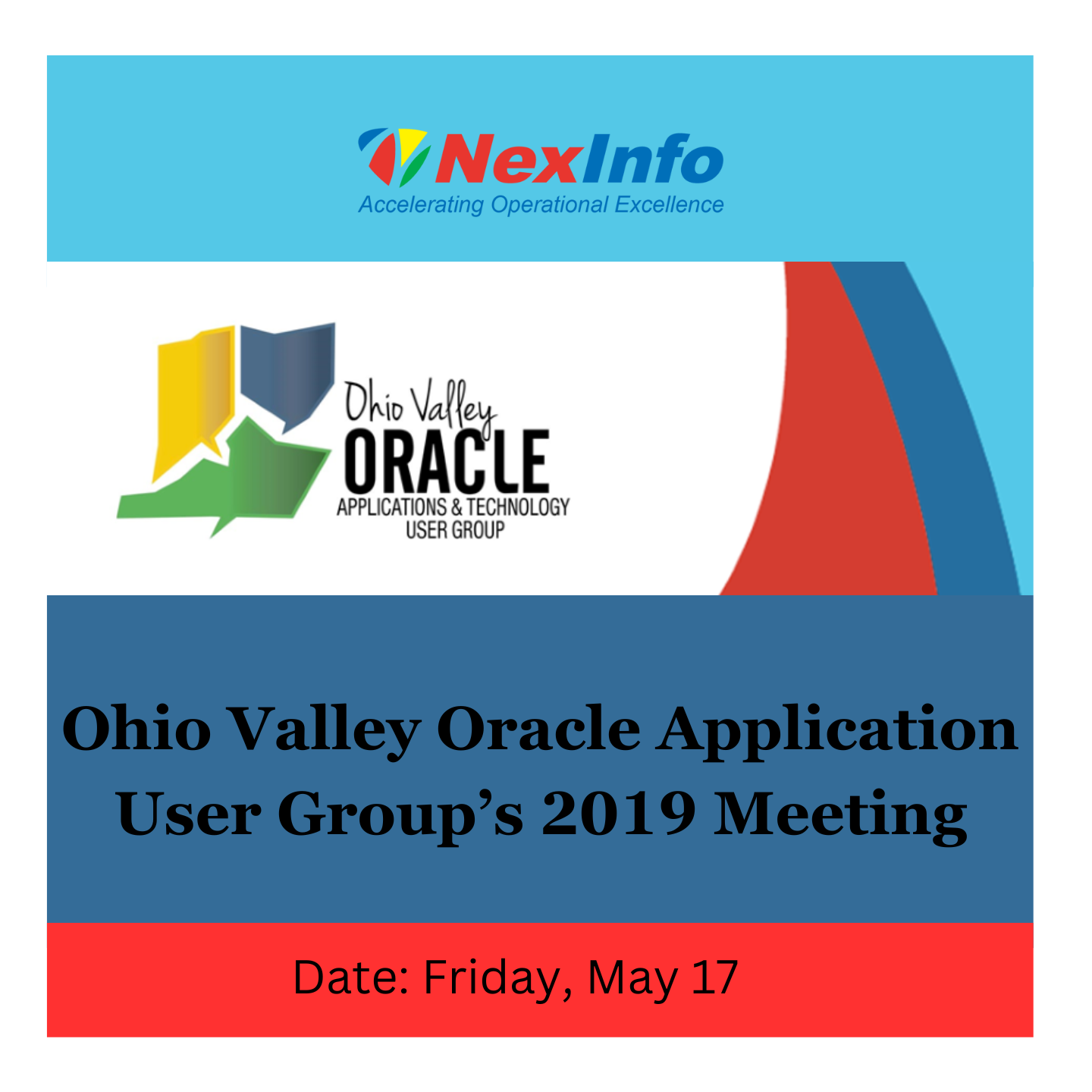 Ohio Valley OAUG 2019 Meeting – May 17