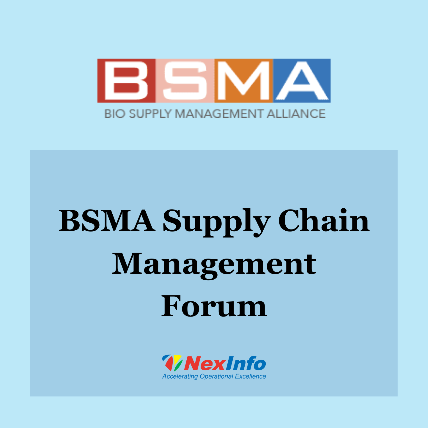 BSMA Supply Chain Management Forum