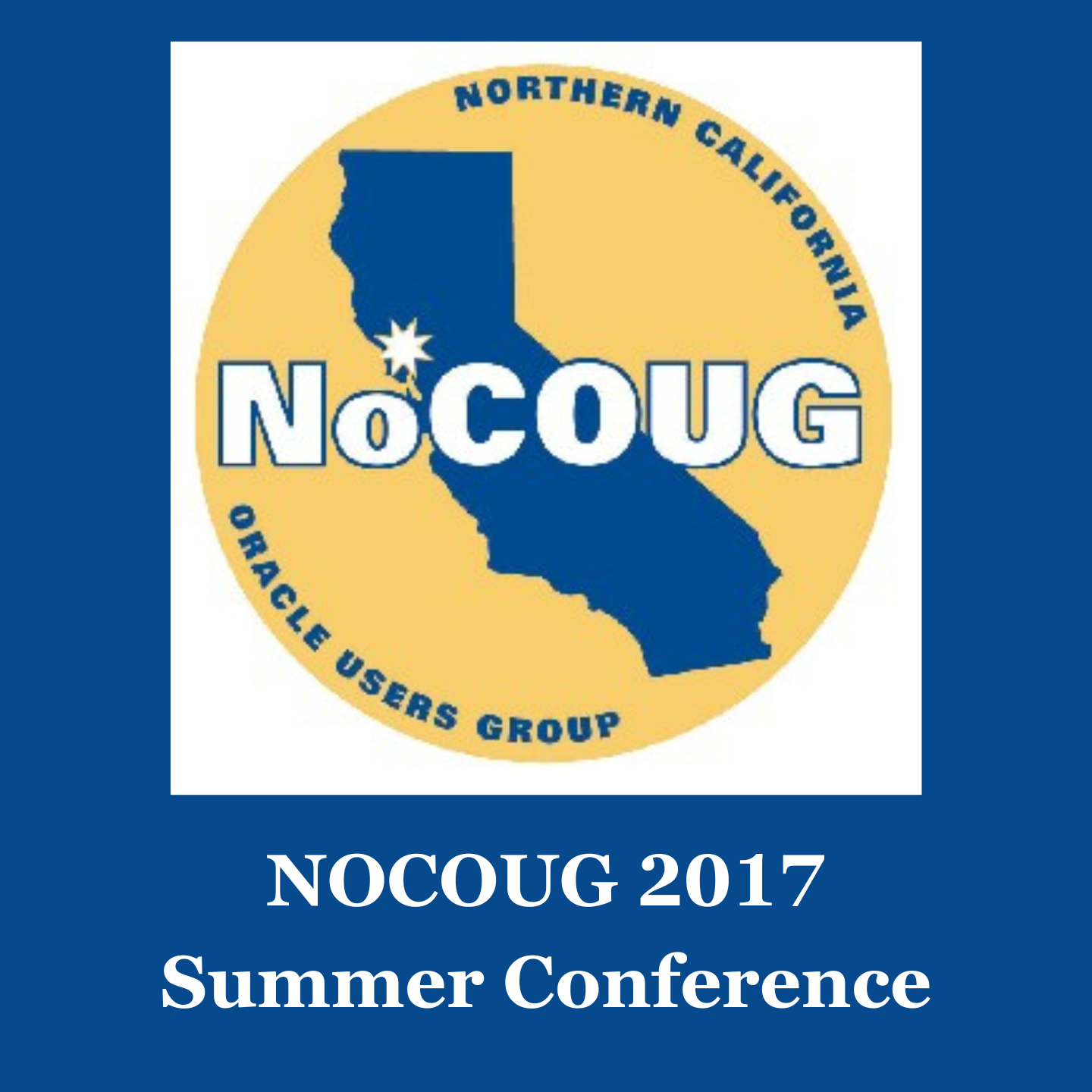 NOCOUG 2017 Summer Conference