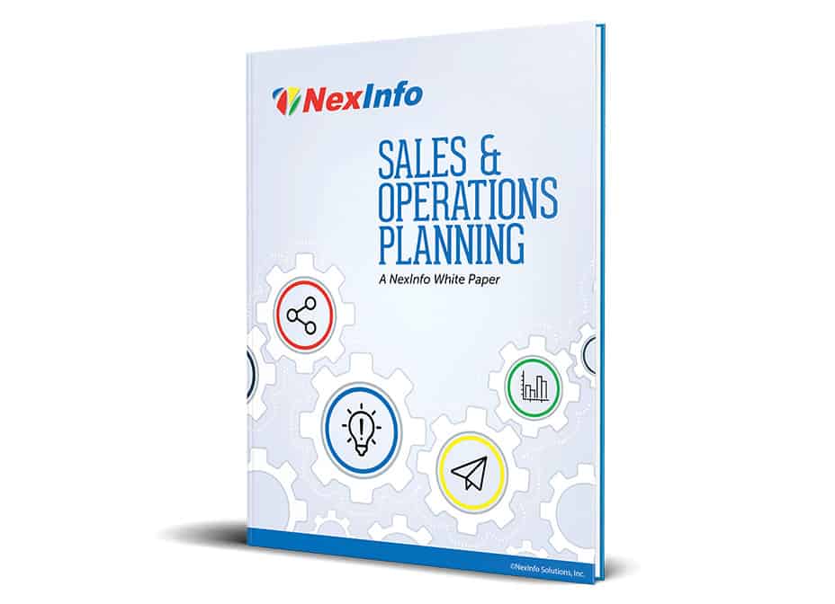 Nexinfo sales & operations planning